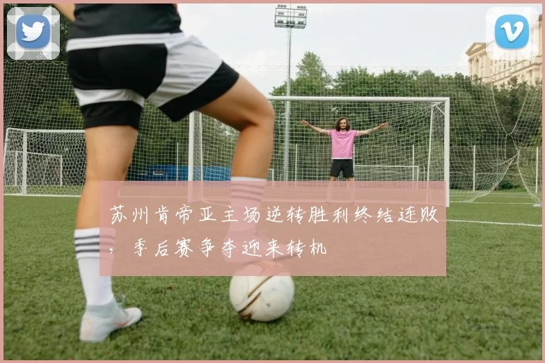 苏州肯帝亚主场逆转胜利终结连败，季后赛争夺迎来转机